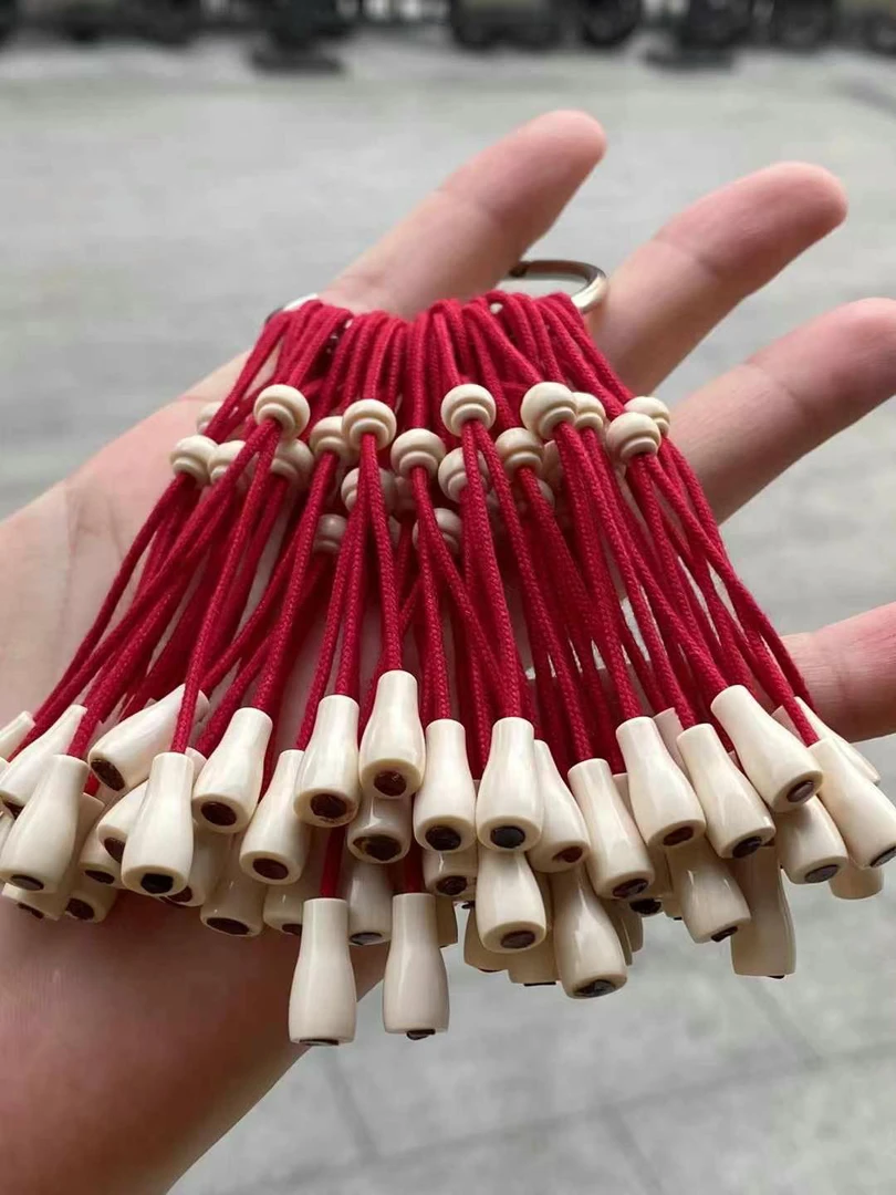 天然保真猛犸牙宝瓶弟子珠线束套装，配饰文玩多样性发一