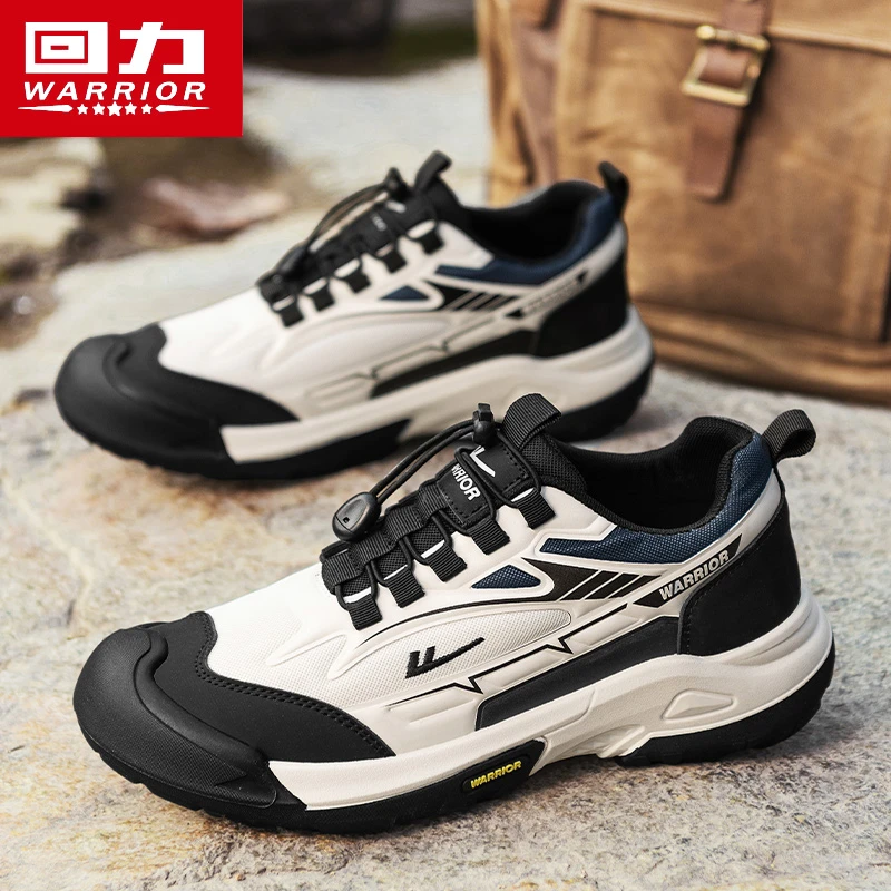 回力男鞋2025冬季新款户外运动徒步登山鞋男士百搭防滑耐磨休闲鞋