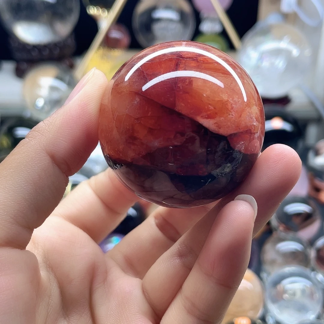 未镶嵌珠宝半成品水晶红椒花5
