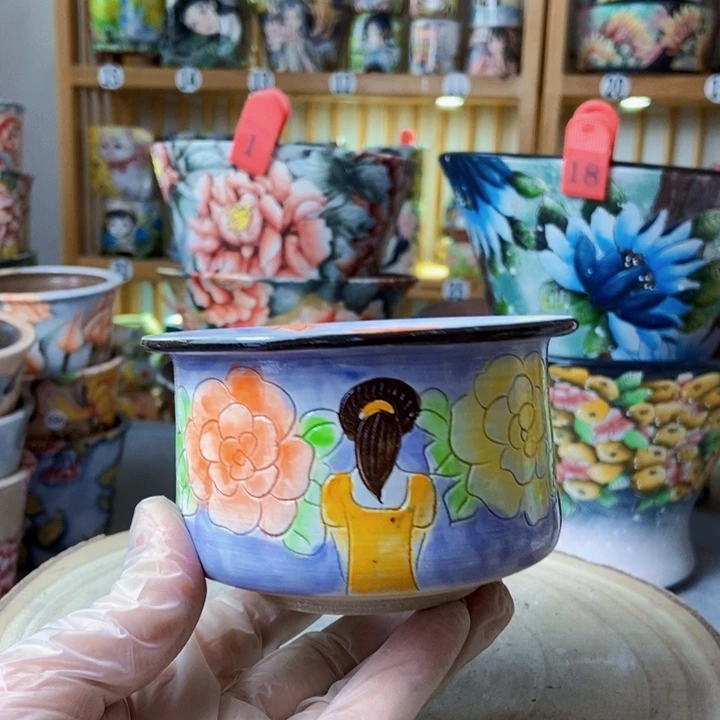 景德镇艺术手绘作品