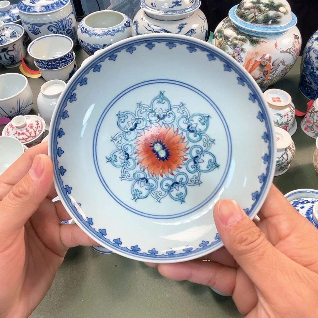 杯青花瓷器青花瓷器