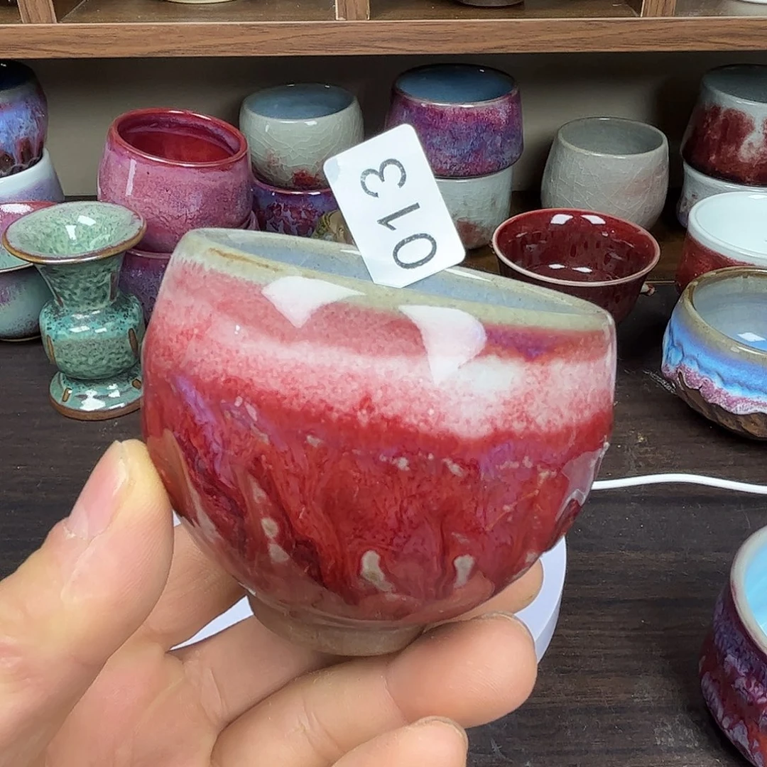 杯子钧瓷#钧瓷#原矿釉#高温#茶器#非遗传承