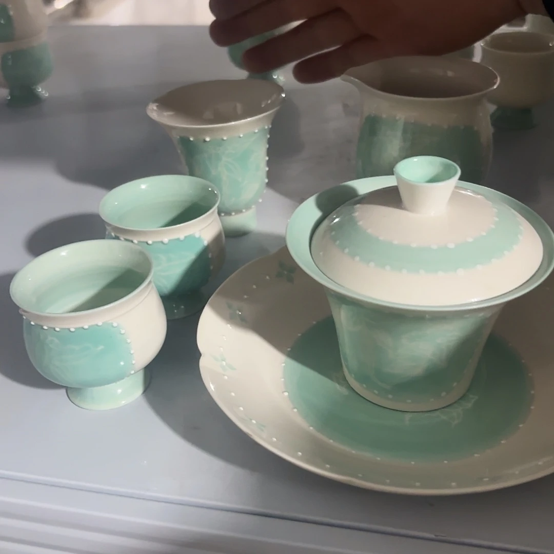 高温陶瓷茶壶茶杯盖碗等