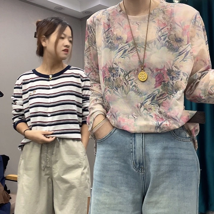杨****?处理不退粉色长袖