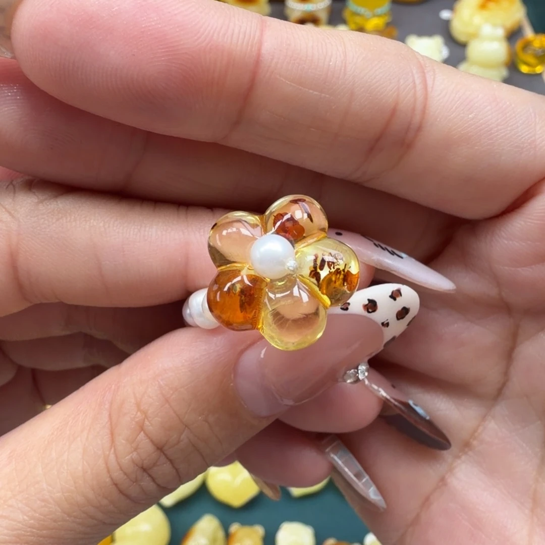 蜜蜡未镶嵌裸石蜜蜡