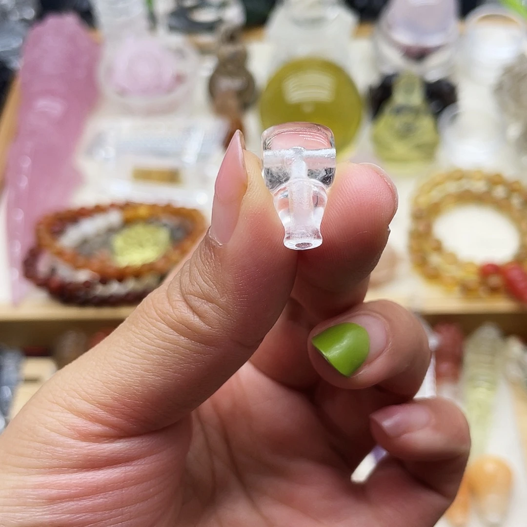 颈饰水晶未镶嵌三通