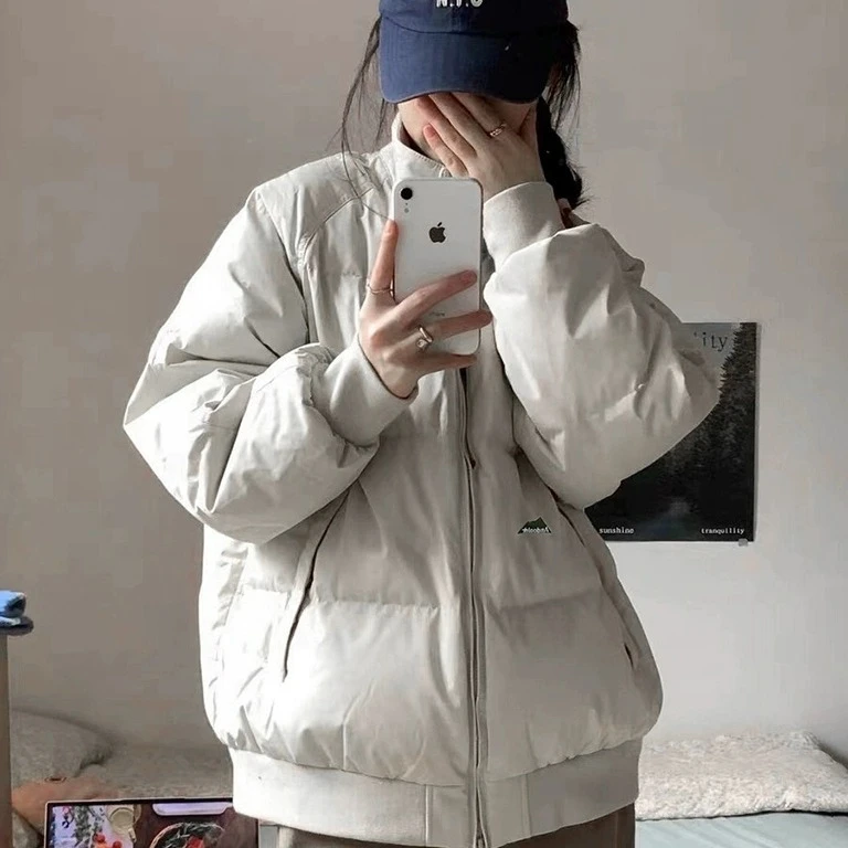 【320】美式高街oversize棉服女冬季超好看小个子vibe风外套衣