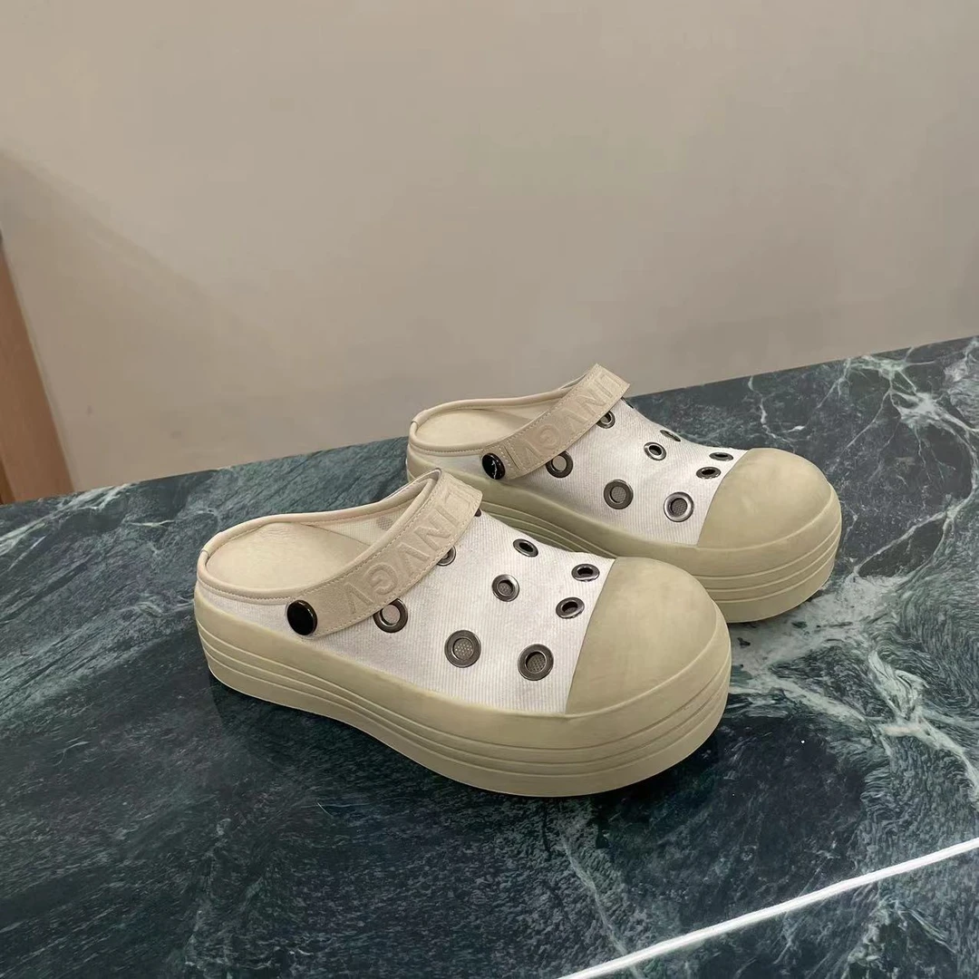 小小苏-洞洞鞋丨 格雷斯洞洞鞋春季夏季软底百搭~时尚;EXX55259