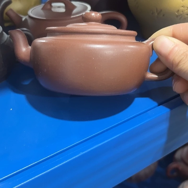 白***男紫砂茶壶紫砂微瑕