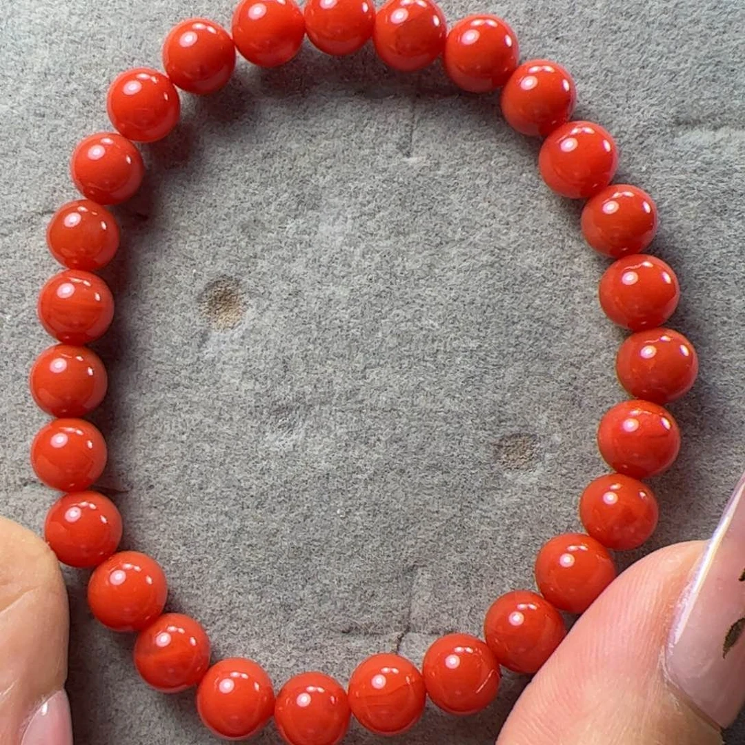 南红玛瑙6➕单圈未镶嵌