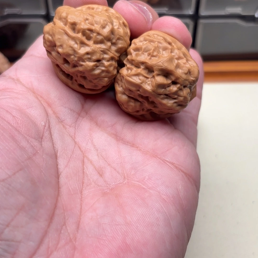 ****笑文玩核桃把件蛤蟆头