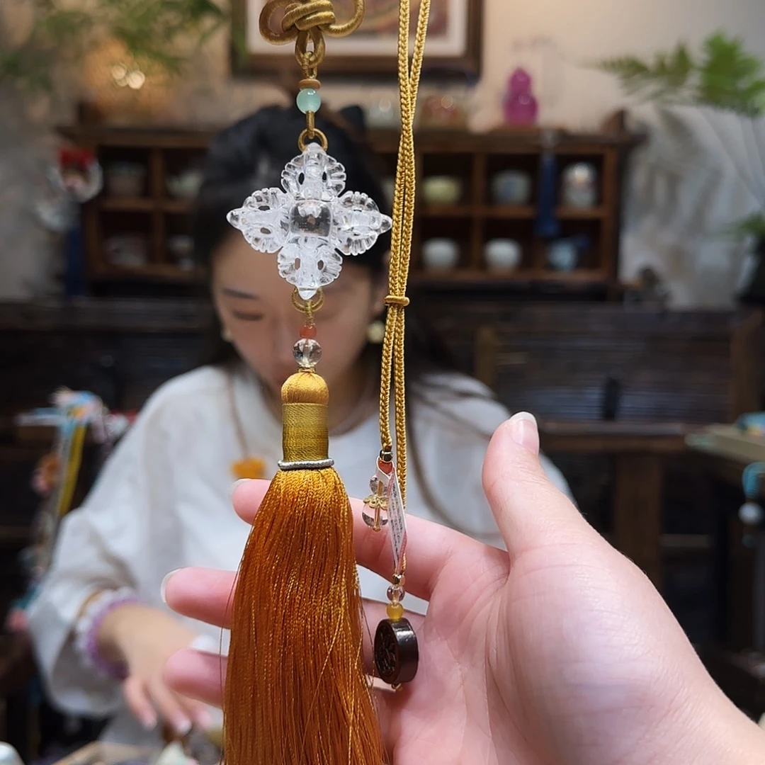 水晶非金属挂件款