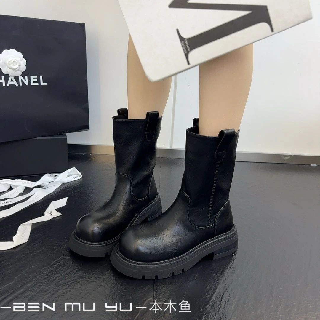 【7601】马丁靴厚底秋冬英伦风秋季