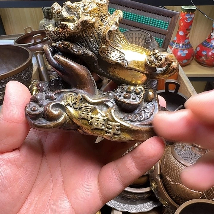 铜器办公室茶室摆件
