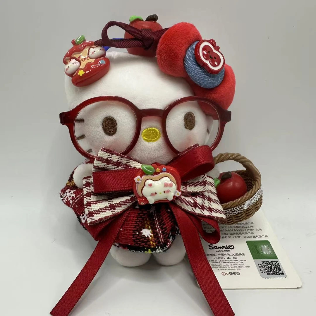 新款圣诞节系列正版HelloKitty圣诞节kt包挂挂件钥匙扣生日礼物