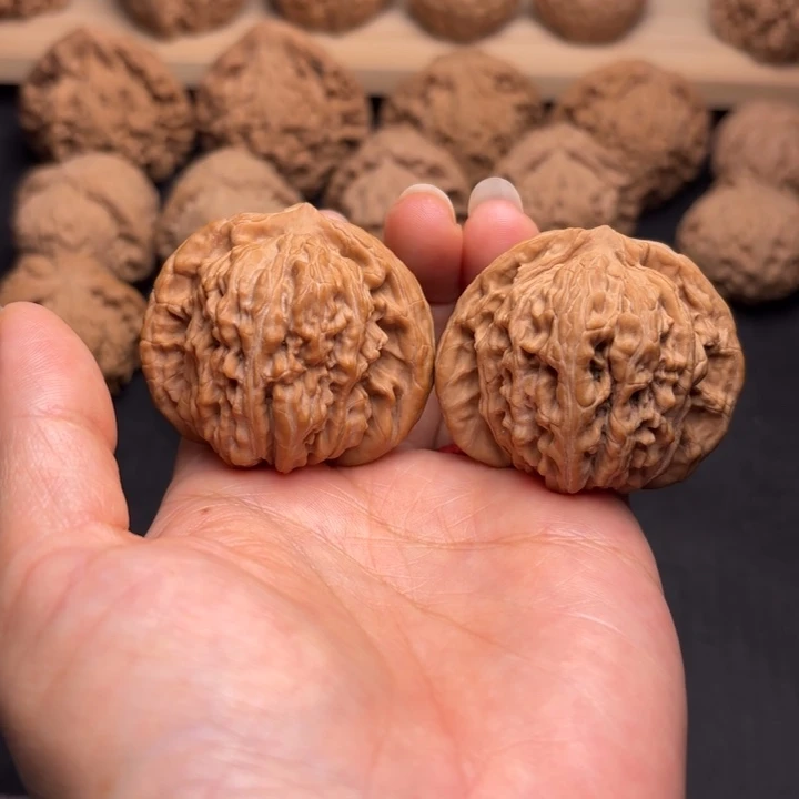 把件文玩核桃43四座楼