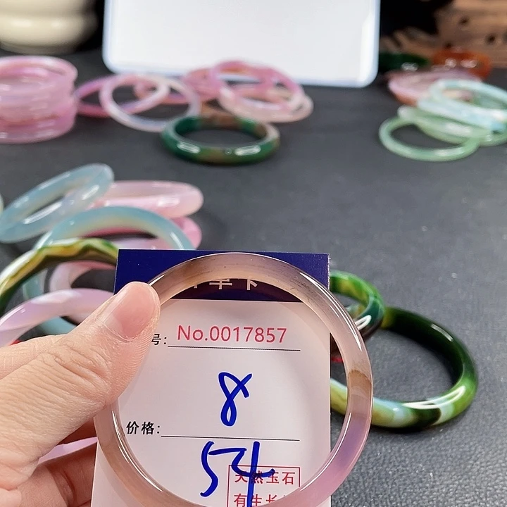 玛瑙/玉髓未镶嵌手镯