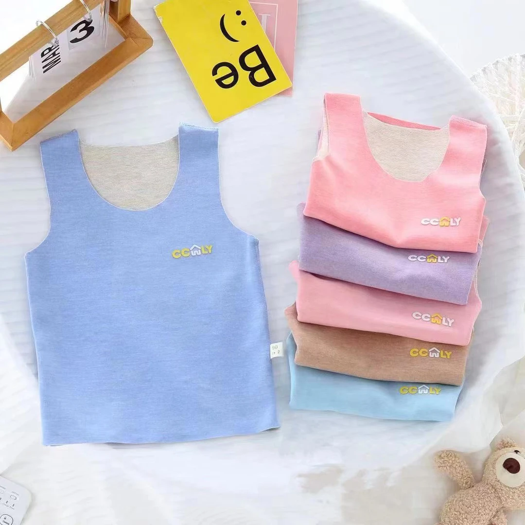 （667）儿童时尚洋气保暖内穿背心