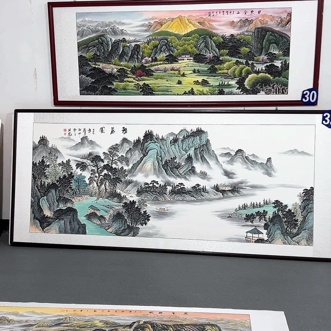 用***利国画手绘保证假一罚万