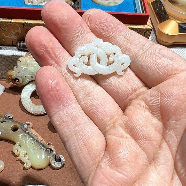 和田玉挂件未镶嵌李*庆