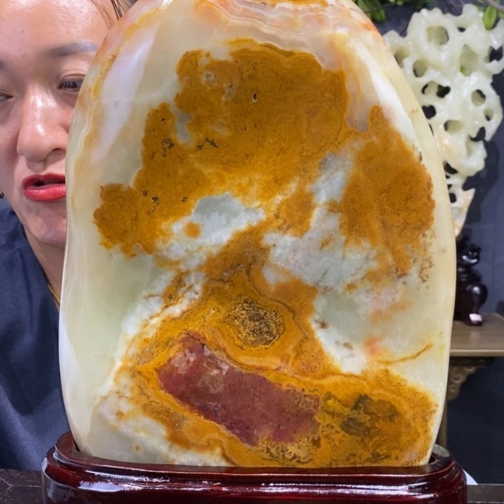 石材精品古青石摆件