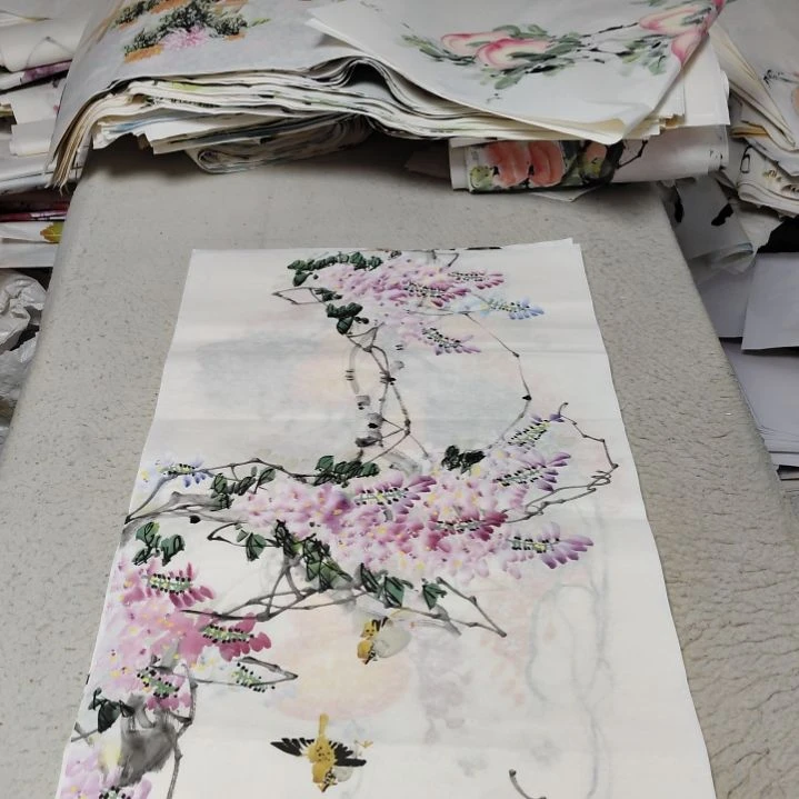归***属国画国画花鸟花鸟国画