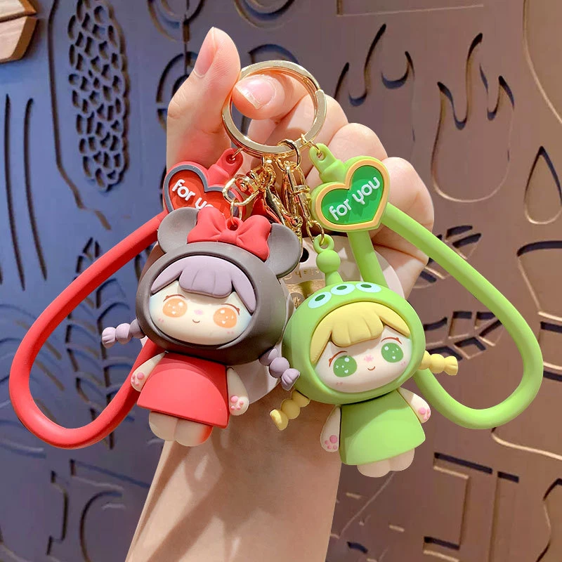 正版尼尼乐园钥匙扣时尚情侣精致书包挂件汽车钥匙链小礼品