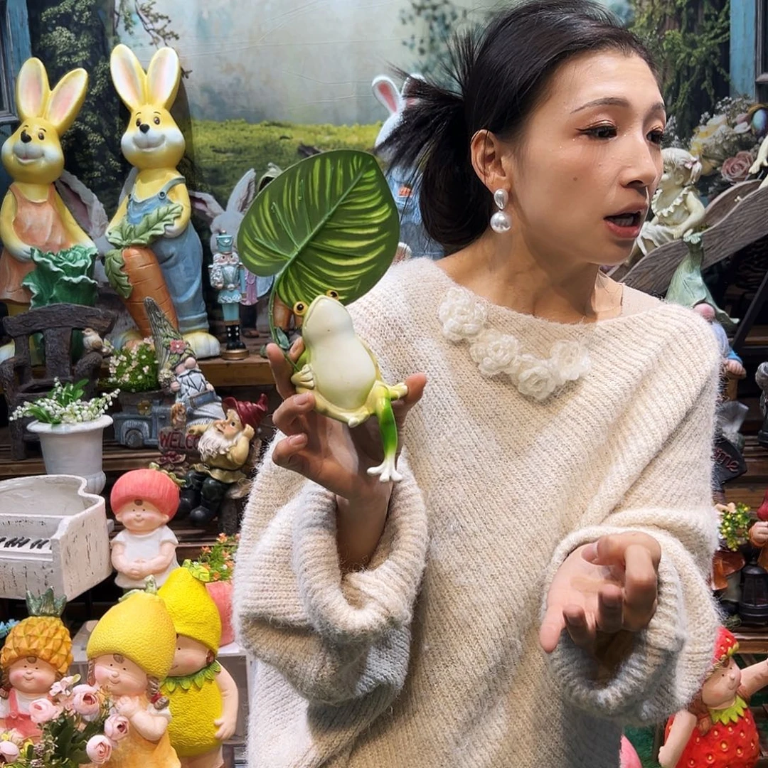 花园摆件红红火火