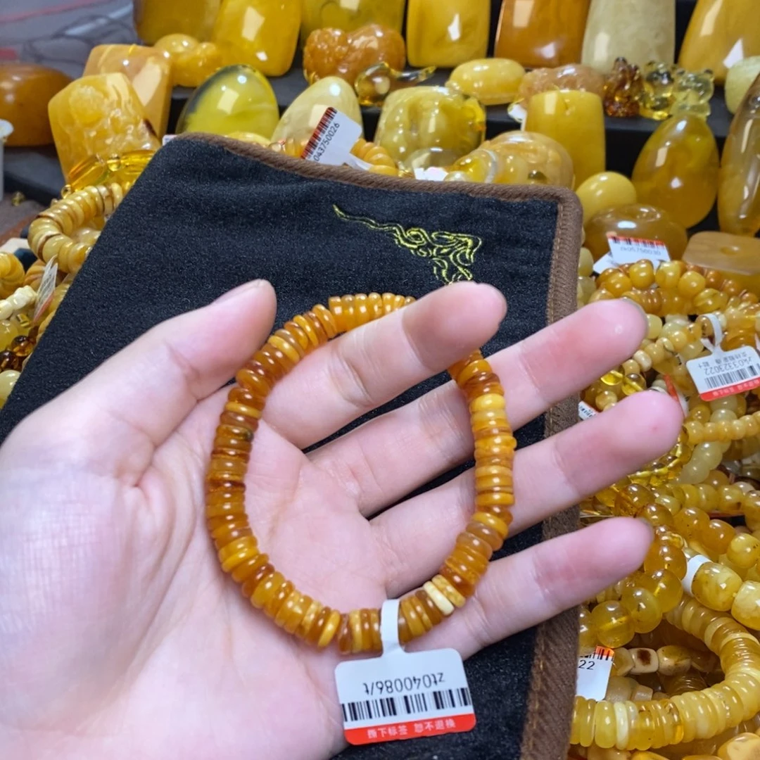 琥珀未镶嵌珠宝奇石