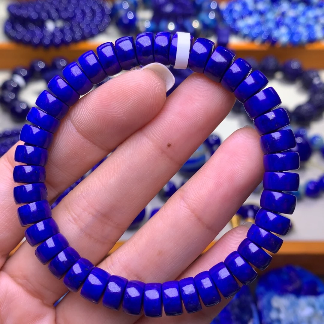 青金石未镶嵌手串8mm