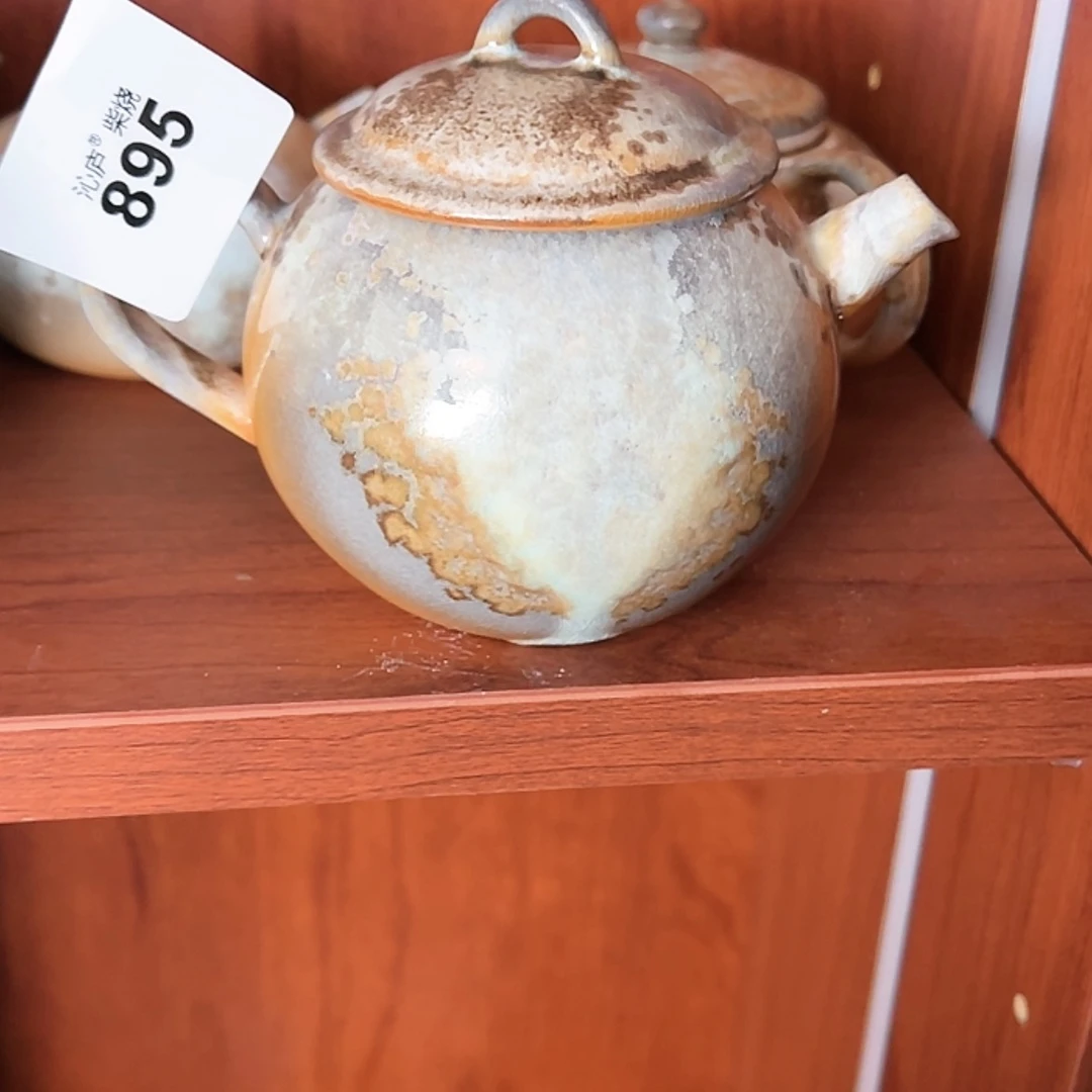 【闪购商品】情***沁庐柴窑古法柴烧手工茶具