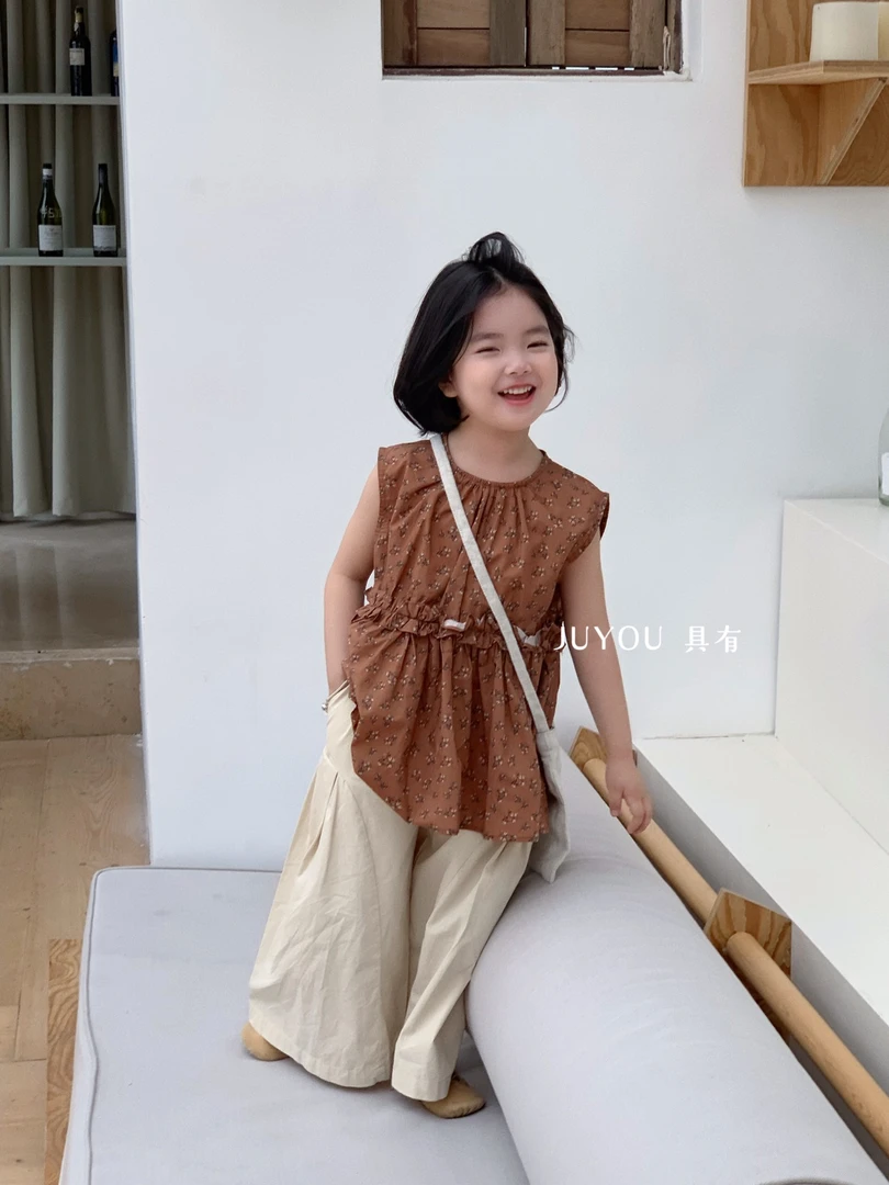 92186【具有】韩系花边领花衬衫