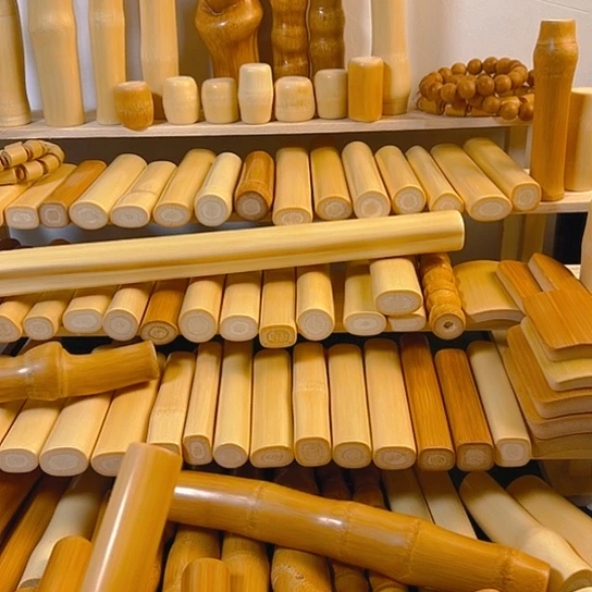 风车木（黑檀木）实心玉竹