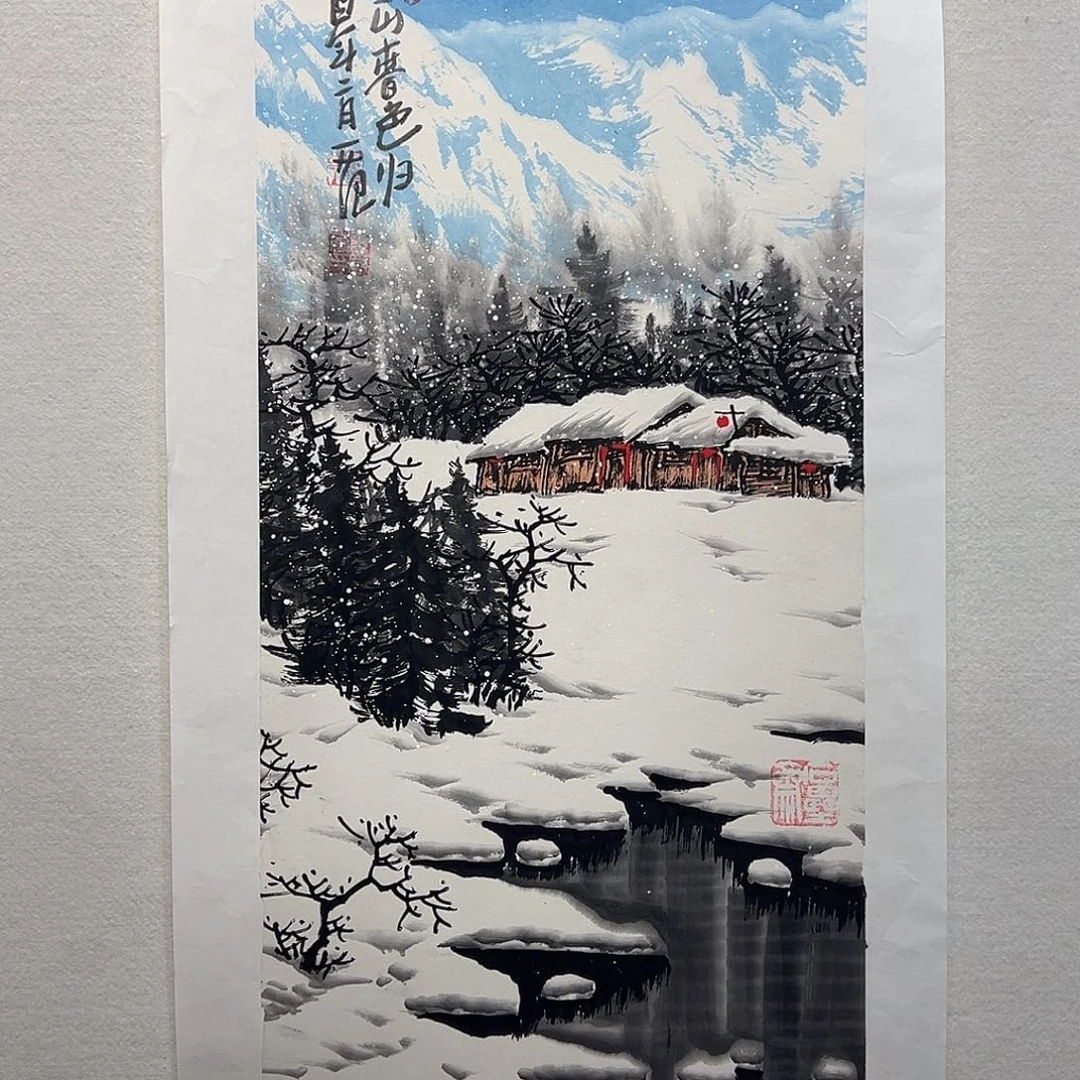 国画姜国华国画作品