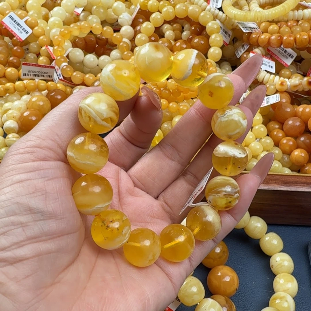 琥珀未镶嵌珠宝奇石