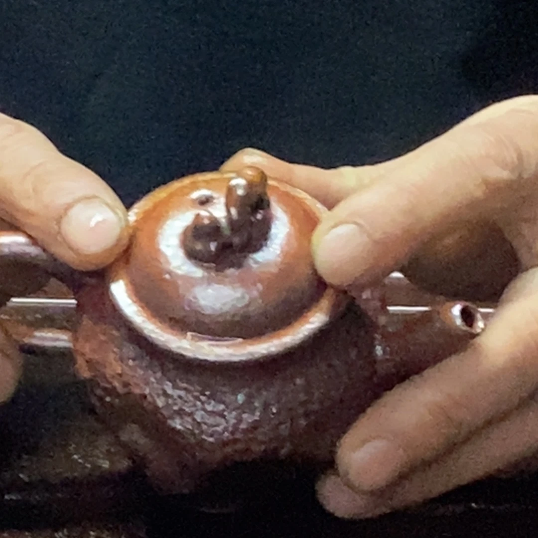 紫砂柴烧紫砂壶壶