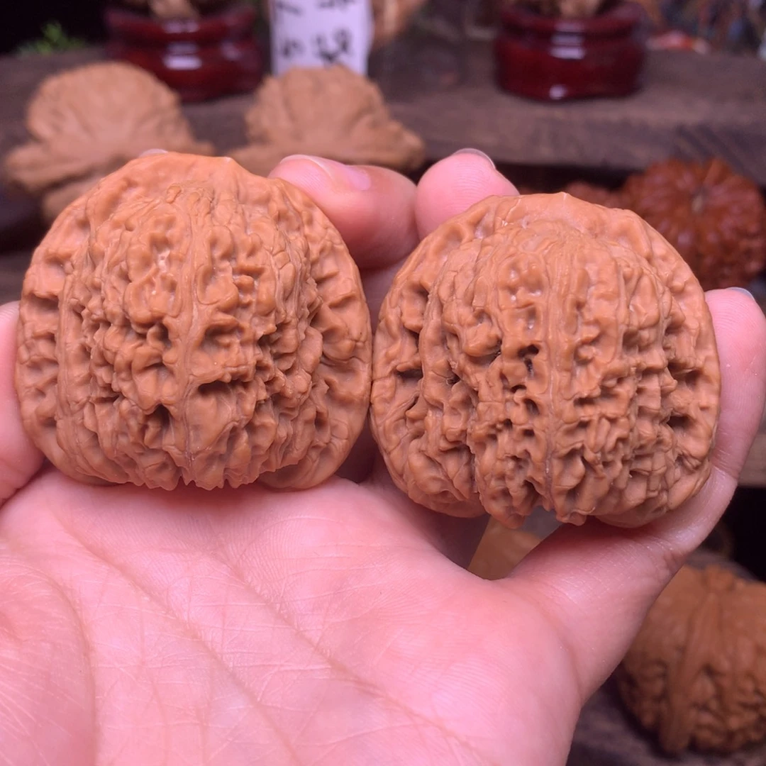 文玩核桃把件43南疆全品