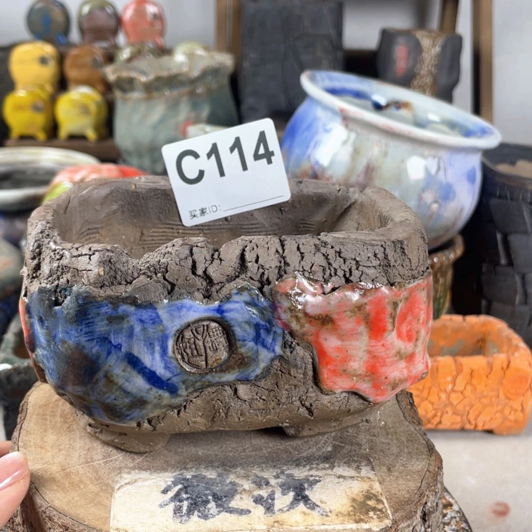 紫砂花盆开播福利 陶瓷花盆