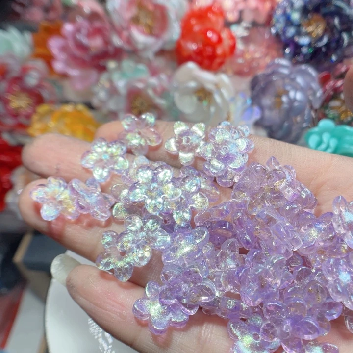 玻璃非金属253五叶花卡13