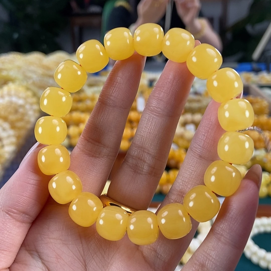 琥珀未镶嵌珠宝奇石11 16.95 鸡油黄同料