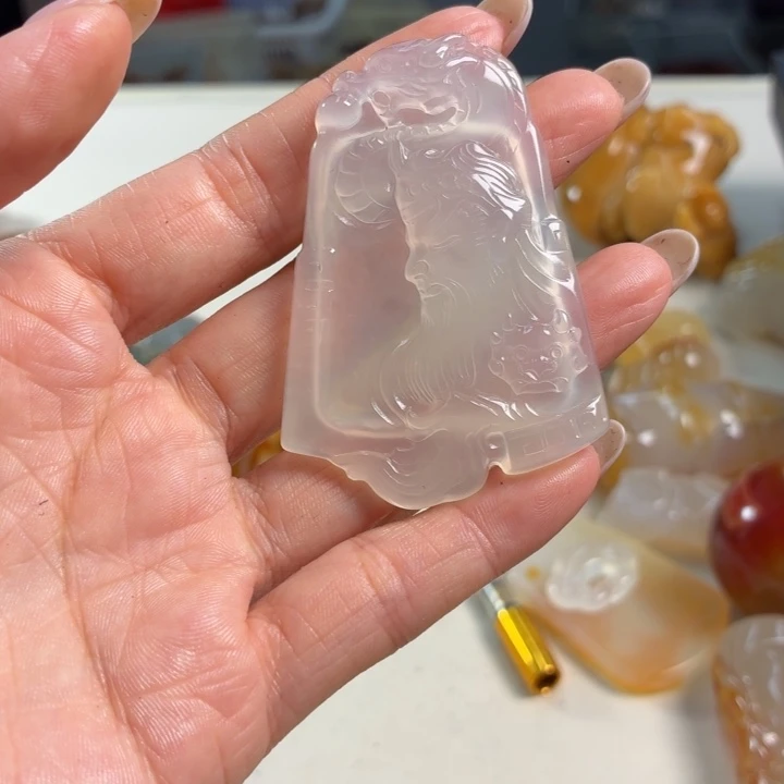 未镶嵌吊坠(不含链)玛瑙/玉髓