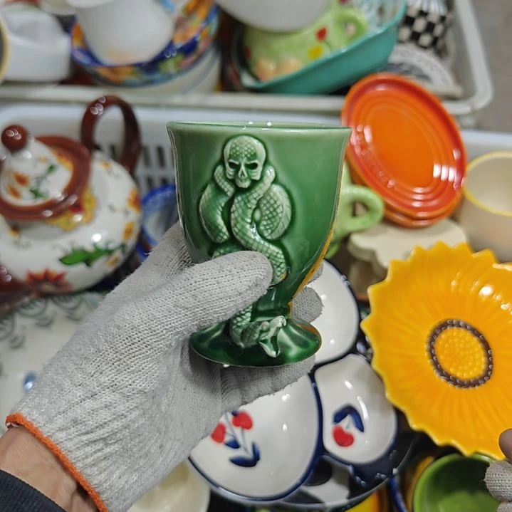 欧式陶瓷餐具杯碗盘微瑕介意慎拍