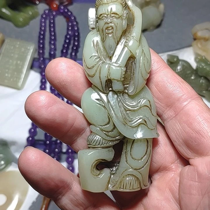 和田玉颈饰未镶嵌来***天