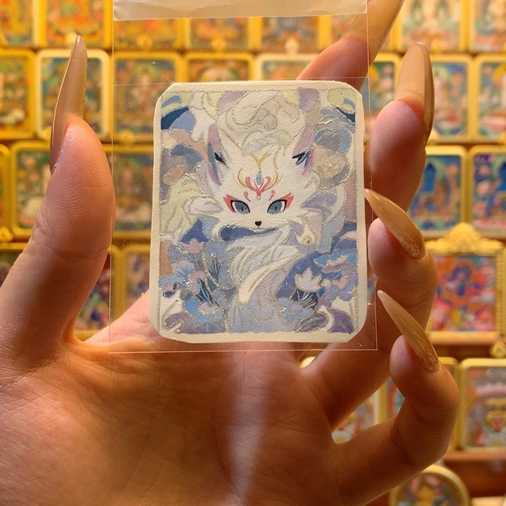 吊坠般若唐卡非遗传承