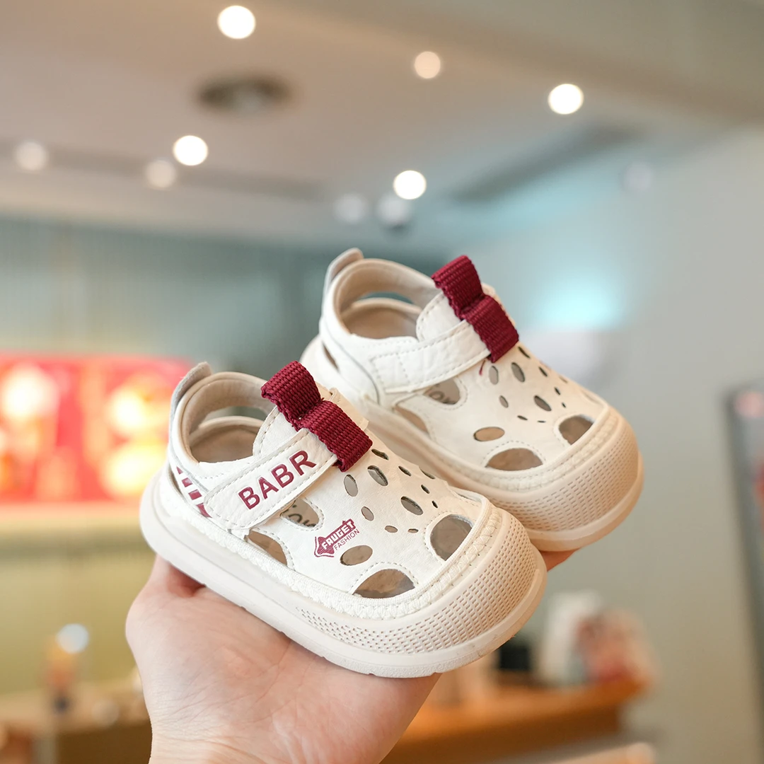 2025年春夏新款女宝宝鞋子1一3岁女宝凉鞋学步鞋软底防滑婴儿鞋