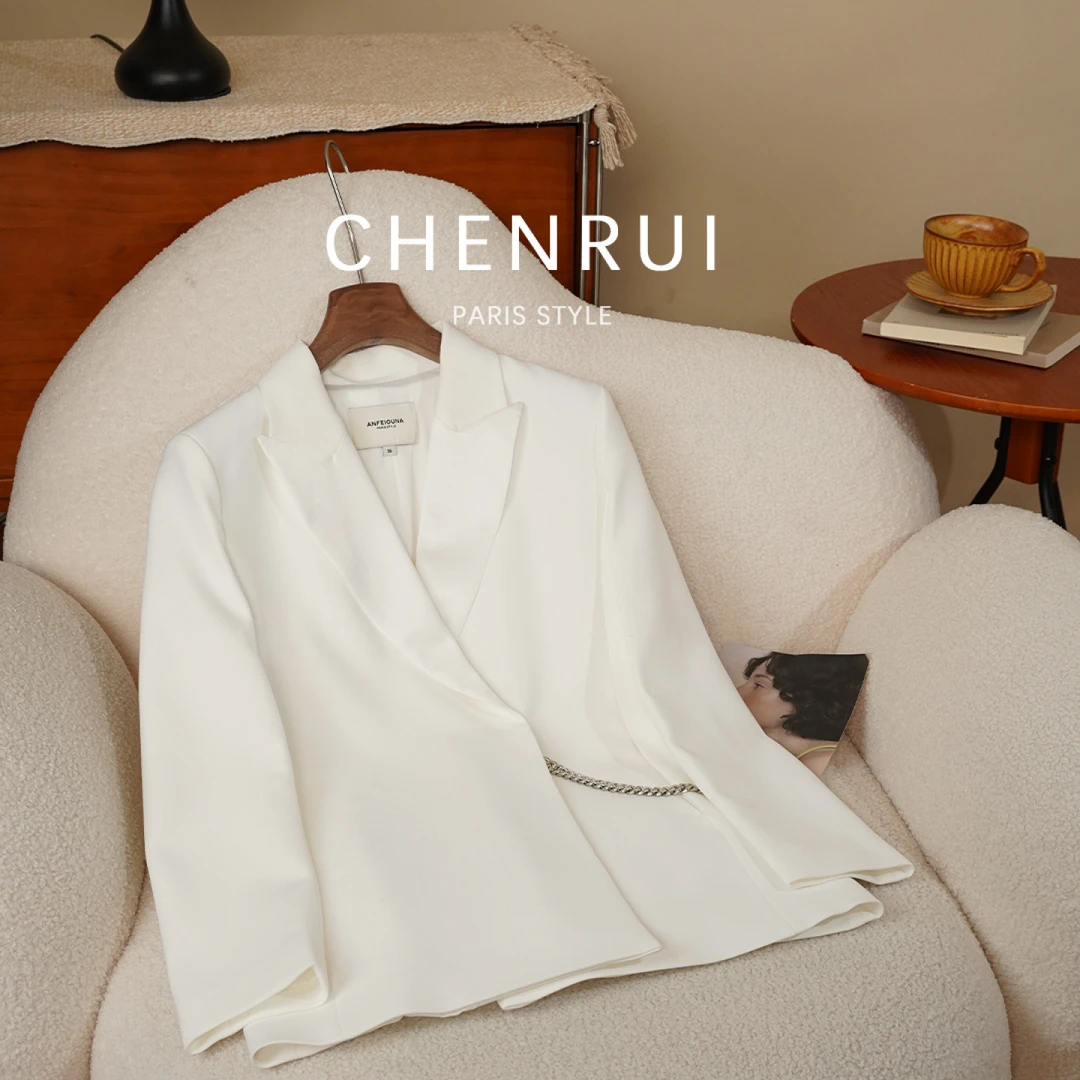 2025新款气质银河律动长袖西装外套女士1208