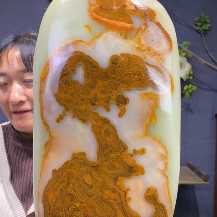 石材精品古青石摆件