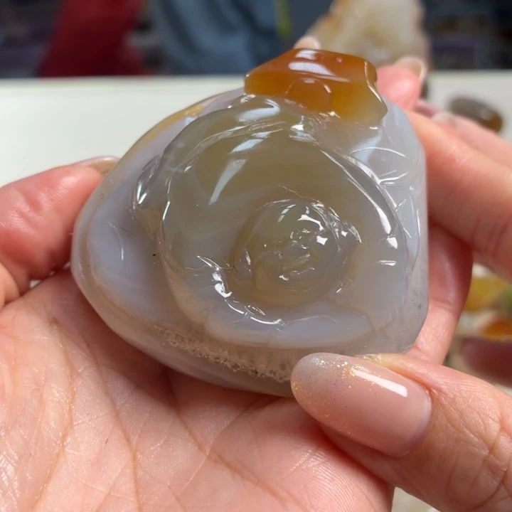 玛瑙/玉髓未镶嵌吊坠(不含链)