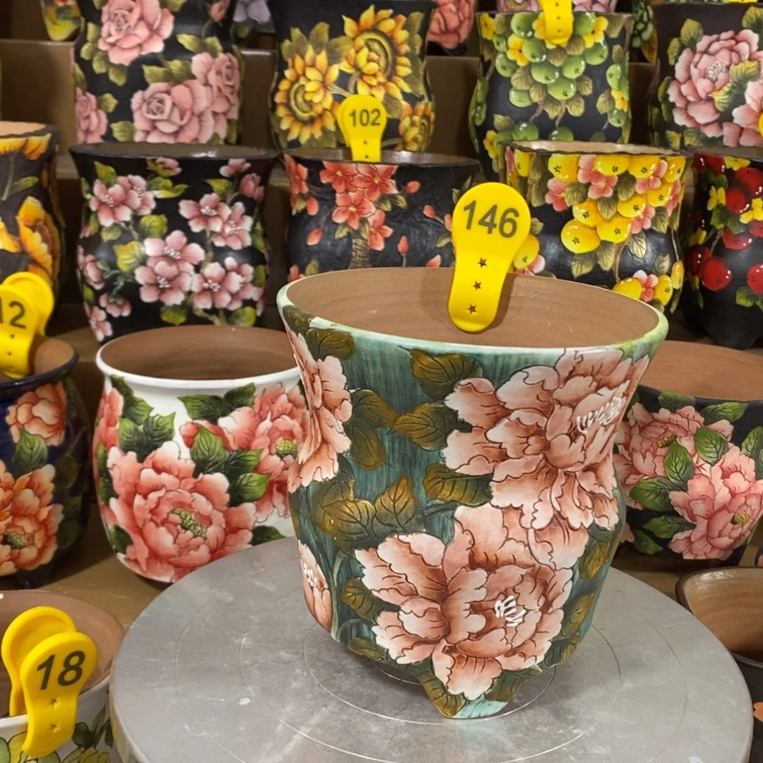 景德镇精品花盆14/14.5