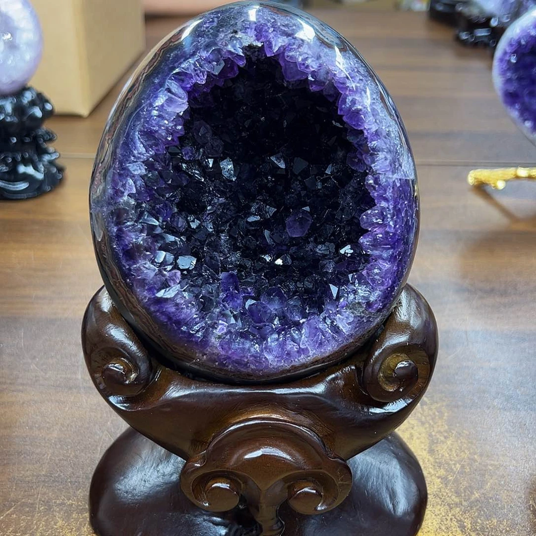 紫晶摆件未镶嵌晶体